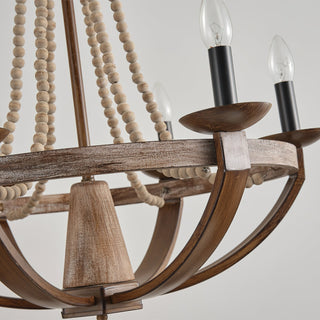 Adan Lustre Bois Moderne Traditionnel