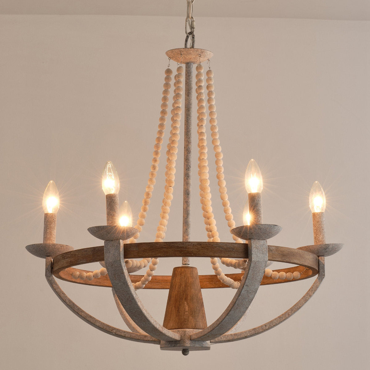 Adan Lustre Bois Moderne Traditionnel