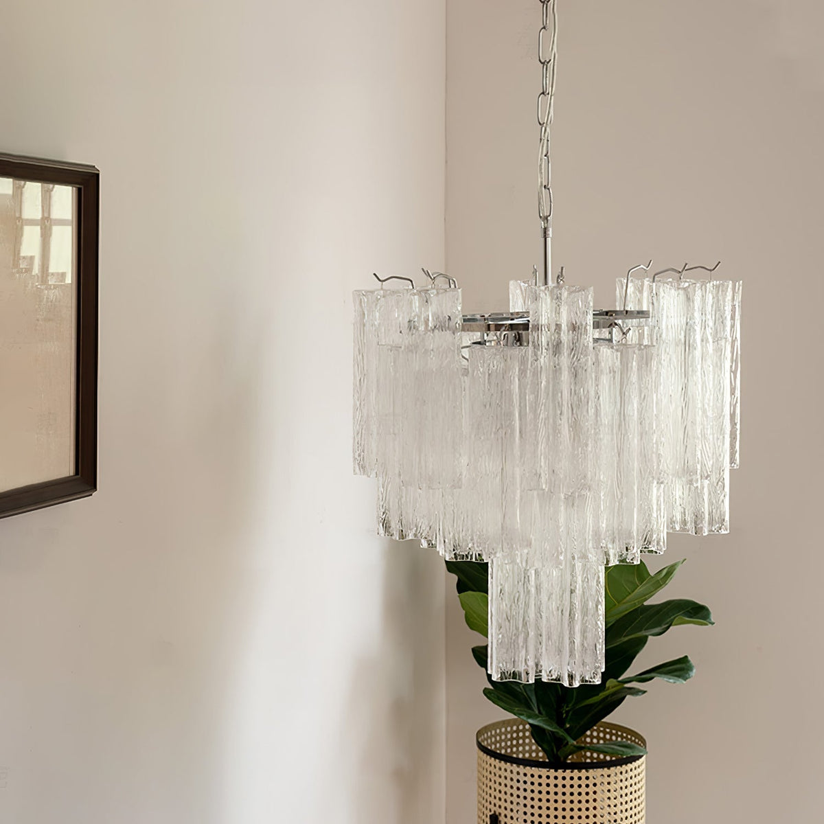 Miriora Lustre Blanc Tubes Superposés