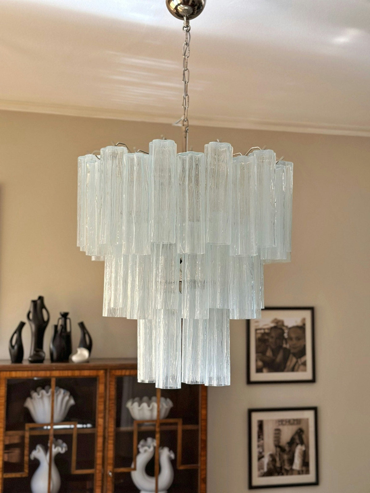 Miriora Lustre Blanc Tubes Superposés