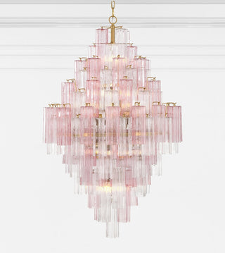 Zenith Lustre en Tube de Verre Superposé Ambrer