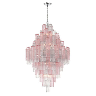 Zenith Lustre en Tube de Verre Superposé Ambrer