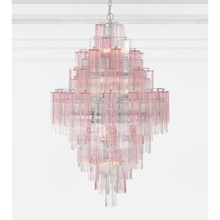 Zenith Lustre en Tube de Verre Superposé Ambrer