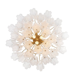 Lustra Lustre en Tube de Verre Superposé Ambre