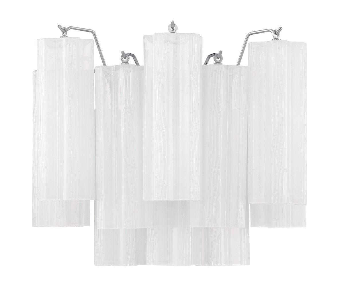 Gavelle Applique Murale Moderne en Verre Ambre