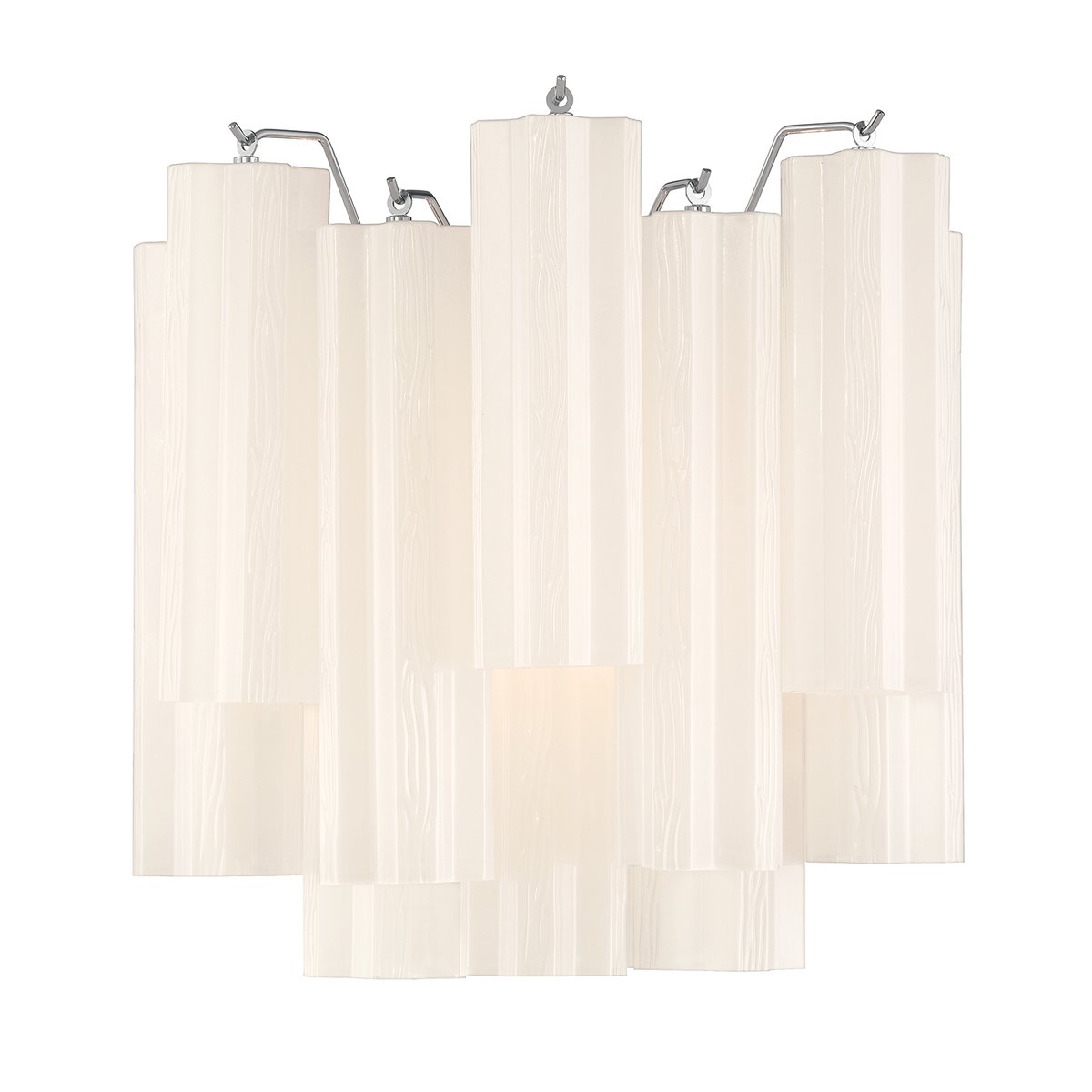Gavelle Applique Murale Moderne en Verre Ambre