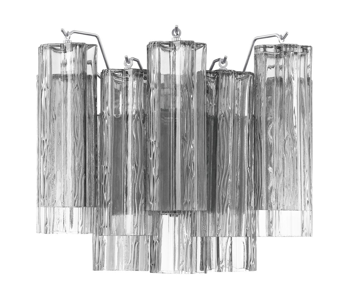 Gavelle Applique Murale Moderne en Verre Ambre