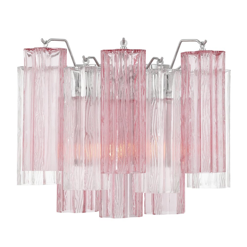 Gavelle Applique Murale Moderne en Verre Ambre