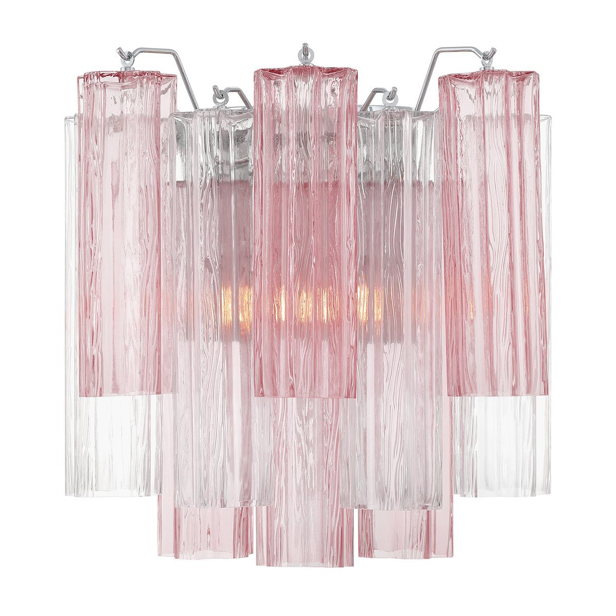 Gavelle Applique Murale Moderne en Verre Ambre