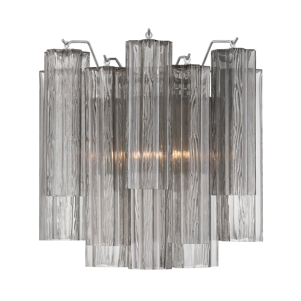 Gavelle Applique Murale Moderne en Verre Ambre