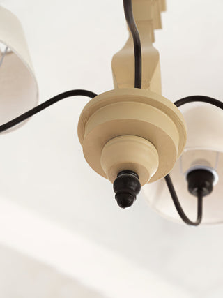 Adela Lustre Bois Traditionnel Luxe