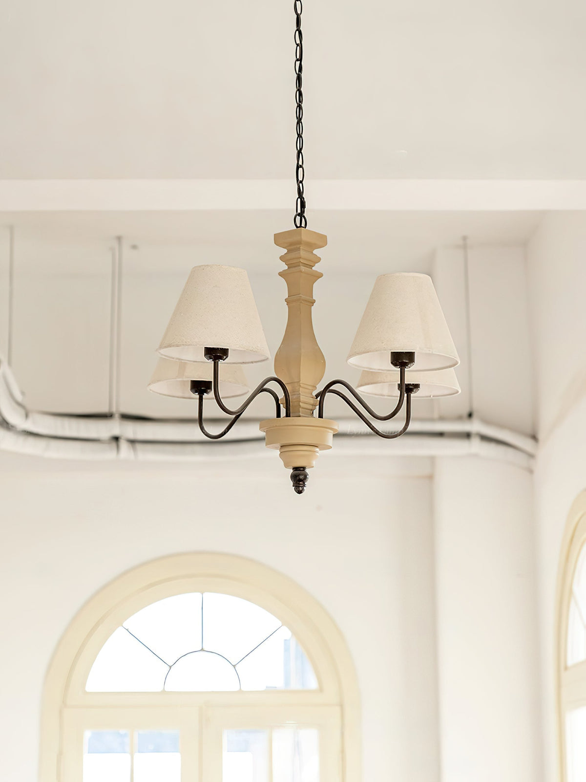Adela Lustre Bois Traditionnel Luxe