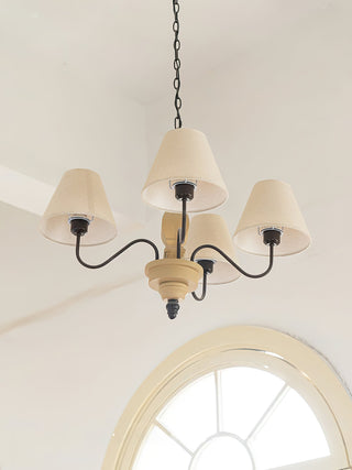 Adela Lustre Bois Traditionnel Luxe