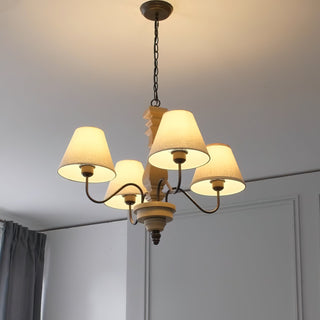 Adela Lustre Bois Traditionnel Luxe