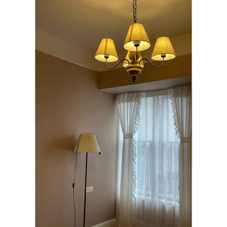 Adela Lustre Bois Traditionnel Luxe