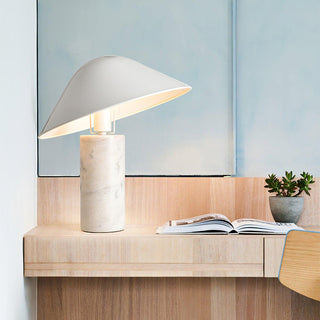 Elyrian Lampe de Table en Marbre Minimaliste