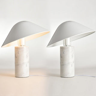 Elyrian Lampe de Table en Marbre Minimaliste