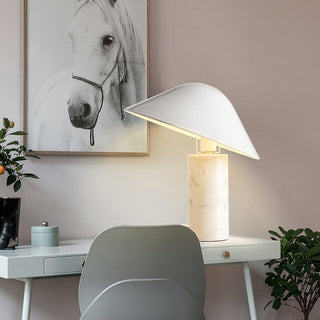 Elyrian Lampe de Table en Marbre Minimaliste