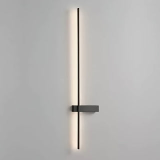 Mesv Rechargeable Noire Applique Murale Linéaire