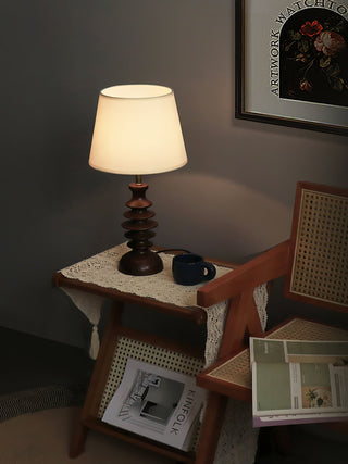 Tivoce Lampe de Table en Tissu Vintage