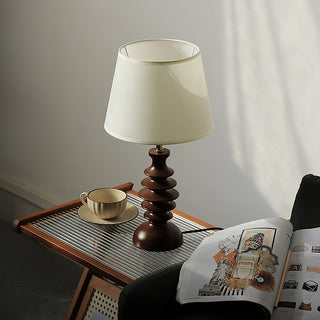 Tivoce Lampe de Table en Tissu Vintage