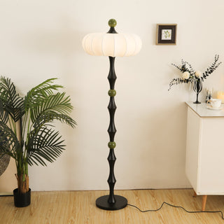 Sylirira Lampadaire Bois Soie