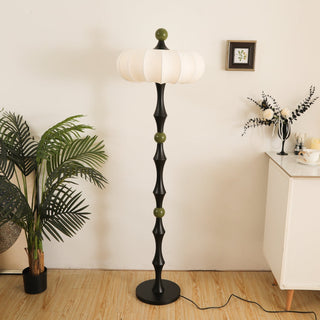 Sylirira Lampadaire Bois Soie