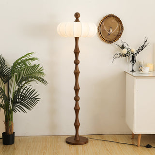 Sylirira Lampadaire Bois Soie