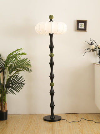 Sylirira Lampadaire Bois Soie