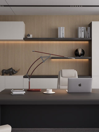 Adjustable Articulated Task Lamp-Neutral Decor