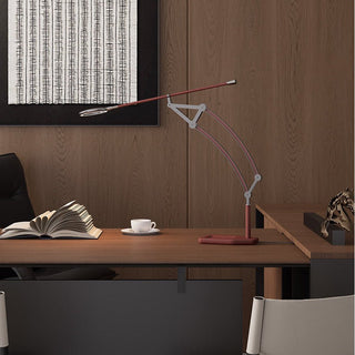Adjustable Articulated Task Lamp-Neutral Decor