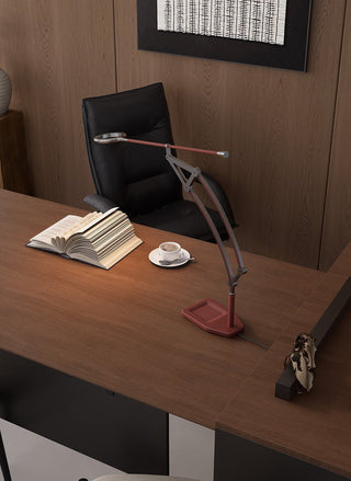 Adjustable Articulated Task Lamp-Neutral Decor