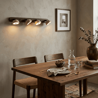 Adjustable Travertine Dome Vanity Light-Neutral Decor