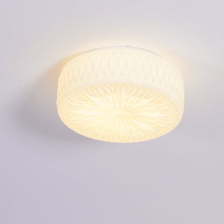 Solara Plafonnier en Verre à Abat-jour Moderne Lune