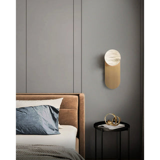 Adrion Applique Murale Métal Albâtre Moderne