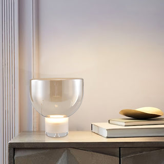 Cavm Lampe de Table Élégante en Verre