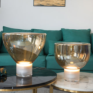 Cavm Lampe de Table Élégante en Verre