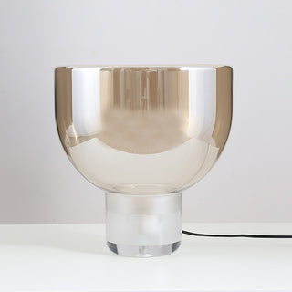 Cavm Lampe de Table Élégante en Verre