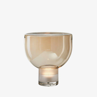 Cavm Lampe de Table Élégante en Verre