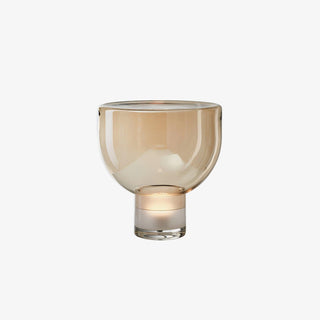 Cavm Lampe de Table Élégante en Verre