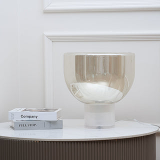 Cavm Lampe de Table Élégante en Verre