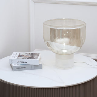 Cavm Lampe de Table Élégante en Verre