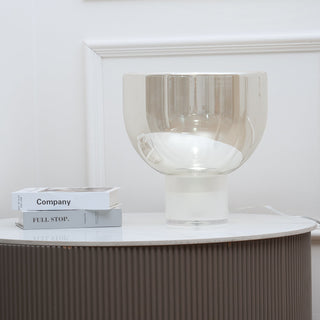 Cavm Lampe de Table Élégante en Verre