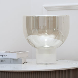 Cavm Lampe de Table Élégante en Verre