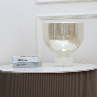 Cavm Lampe de Table Élégante en Verre