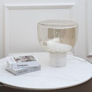 Cavm Lampe de Table Élégante en Verre