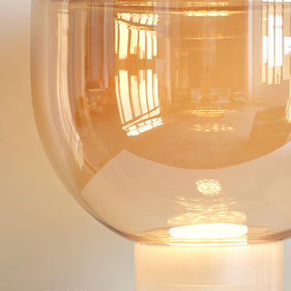Cavm Lampe de Table Élégante en Verre