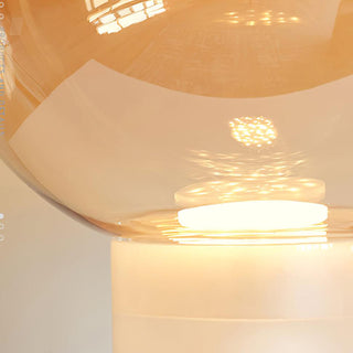 Cavm Lampe de Table Élégante en Verre