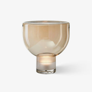 Cavm Lampe de Table Élégante en Verre