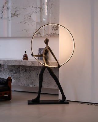 Cirarelia Lampadaire Sculpture LED Figure